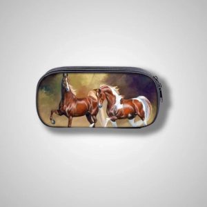 Double compartment school kit horses