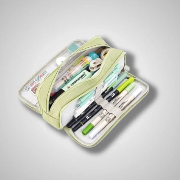 Double pastel pencil case