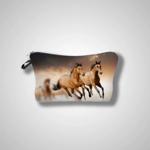 Horse themed toiletry bag