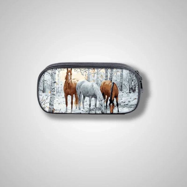 Horses in the snow school kit
