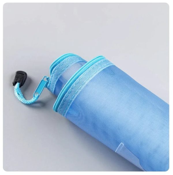 Large transparent pencil case