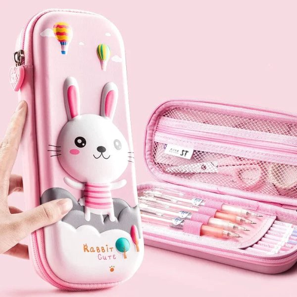 Rabbit pattern school kit