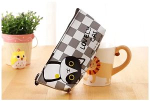 School pencil case with cat School pencil case with cat