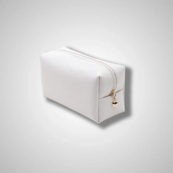 Women's leather toiletry bag